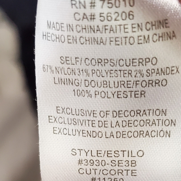 City Triangle evening gown dark blue Size Juniors 11 - Picture 4 of 16